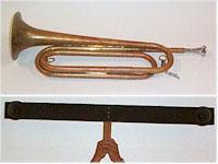 Trumpet and speaker bar