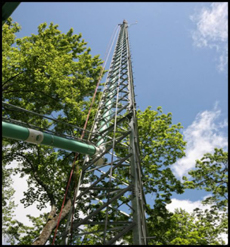 air sampling tower